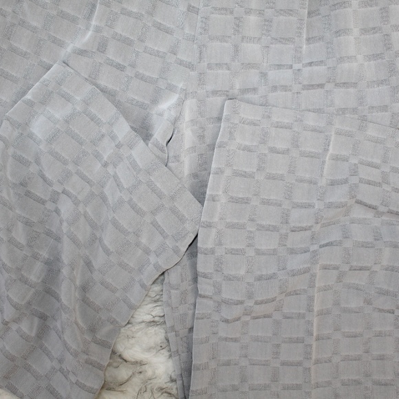 SOLDVintage Bruce Wayne Silver Gray Pant & Top Set - Picture 7 of 8